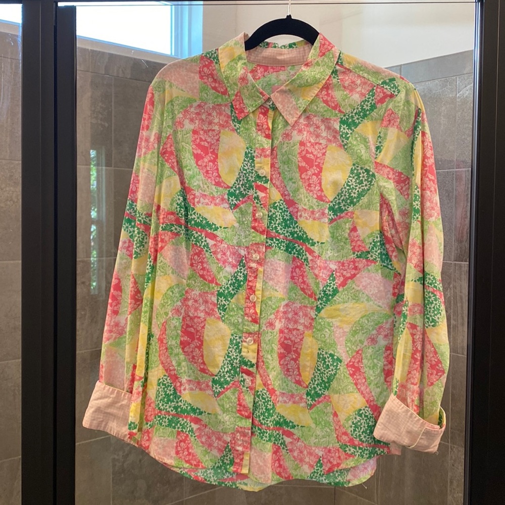 Size 14 Long Sleeved Lilly Pulitzer Shirt